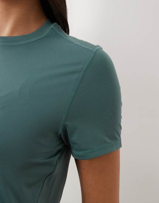 4505 - Icon Active - T-shirt quick dry tecnica color salvia, 3 di 4