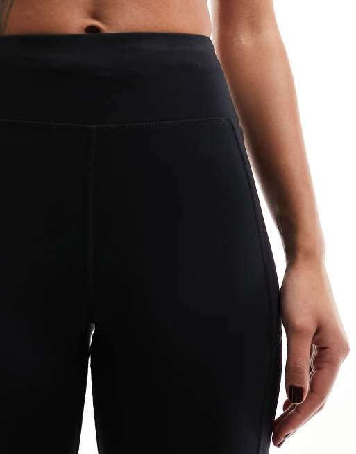 4505 Icon active tie waist run leggings with phone pocket in black, 4 of 5