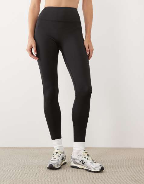 4505 Icon aktywne legginsy sportowe z wysokim stanem w kolorze czarnym - view 1