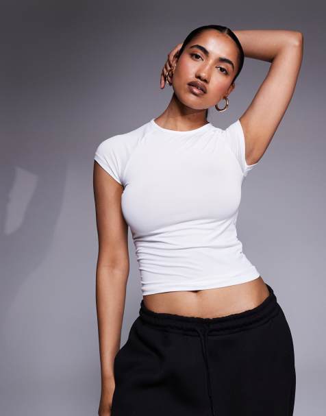 4505 Icon active quick dry slim fit t-shirt in white