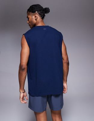 4505 Icon Cotton Oversized Pump Training Tank With Quick Dry Finish