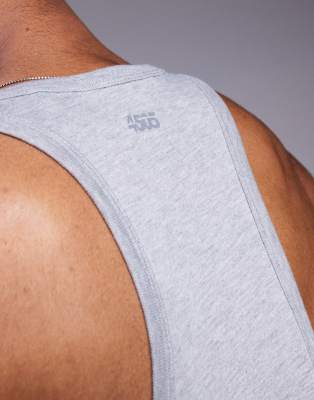4505 Icon Cotton Stringer Tank Top With Quick Dry Finish