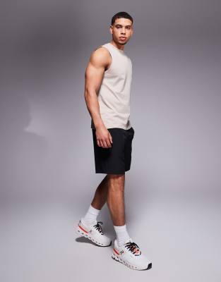 4505 Icon Cotton Training Tank Top With Quick Dry Finish