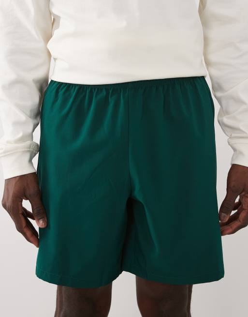 4505 - Icon - Flaskegrønne hurtigttørrende 18-cm-træningsshorts med lynlåslommer, 4 af 5