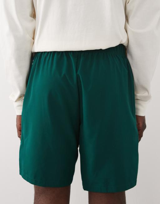4505 - Icon - Flaskegrønne hurtigttørrende 18-cm-træningsshorts med lynlåslommer, 5 af 5