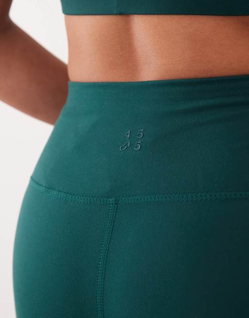 4505 - Icon - Grønne bløde yogaleggings med høj talje, 5 af 5