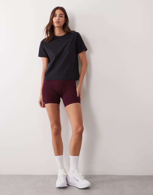 4505 Icon heavyweight cotton boxy fit t-shirt in black, 3 of 4