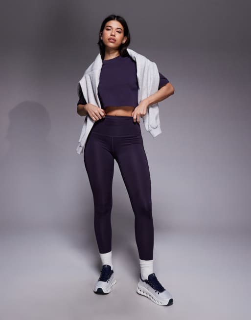 4505 Icon heavyweight cotton cropped T-shirt with quick dry finish in washed heather, 3 of 4
