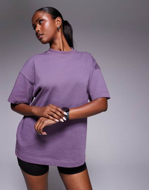 4505 Icon heavyweight cotton oversized t-shirt with quick dry finish in heather - view 1