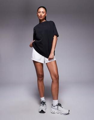 4505 Icon Heavyweight Cotton Oversized T-shirt With Quick Dry Finish In Black