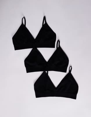 4505 Icon Intimate 3-pack Seamless Active Light Support Sports Bras