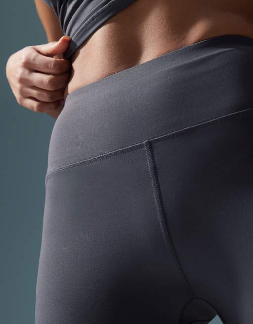 4505 – Icon – Järngrå, mjuka yogaleggings med hög midja , 4 av 5