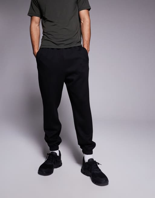 4505 - Icon - Joggers tecnici affusolati quick dry neri , 3 di 5