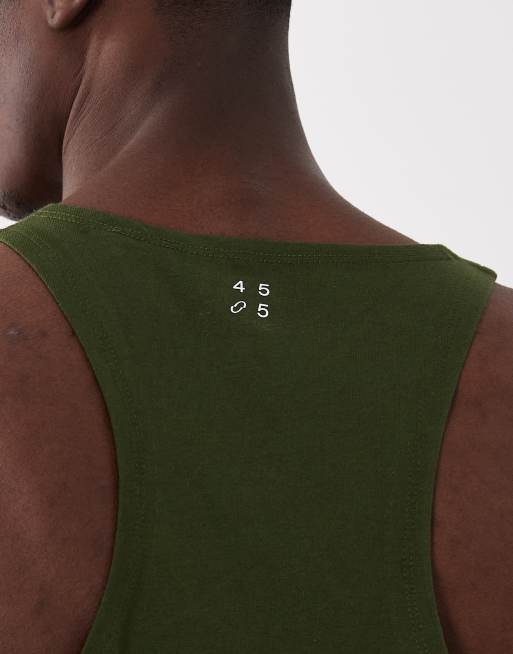 4505 – Icon – Kakifärgat linne i bomull med snabbtorkande finish, 4 av 5