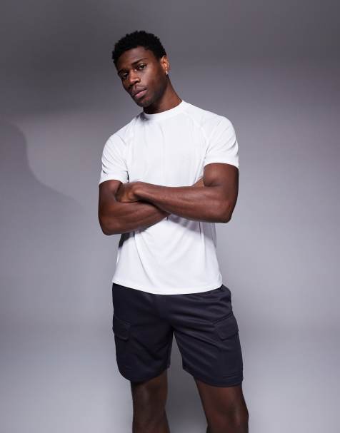 4505 – Icon – Kastiges Oversize-Sport-T-Shirt aus Performance-Jersey in Weiß - view 1