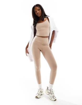 pantaloni donna color biscotto