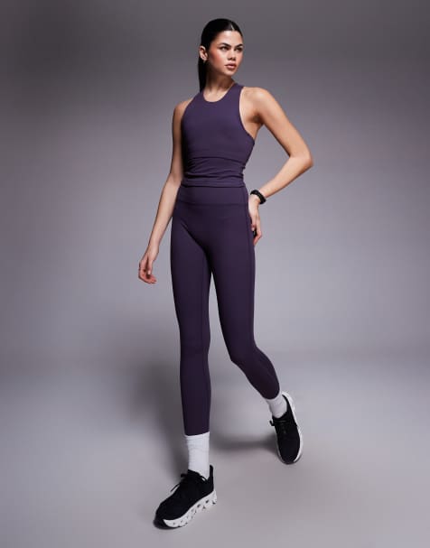 4505 - Icon - Leggings da yoga morbidi al tatto mélange a vita alta - view 1