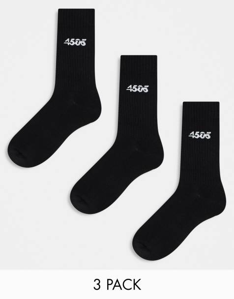 4505 - Icon - Lot de 3 paires de chaussettes de sport antibactériennes - Noir - view 1