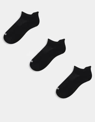 4505 - Icon - Lot de 3 paires de chaussettes de sport antibactériennes - Noir