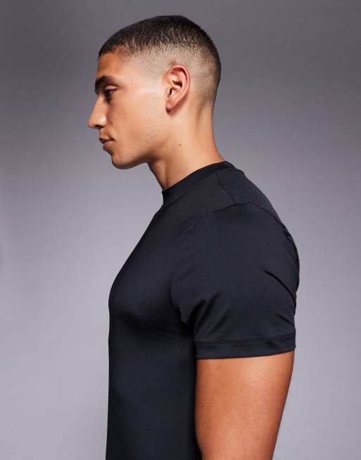 4505 Icon muscle fit training t-shirt in black, 5 of 5