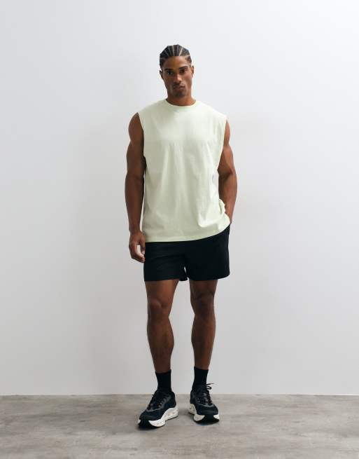 4505 Icon Oversize-Trainingsshirt aus Baumwolle mit Quick-Dry-Finish in Pistazie, 5 von 5