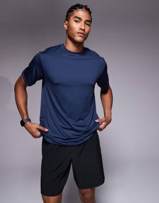 4505 Icon Quick Dry Loose Fit Training T-shirt In Blue