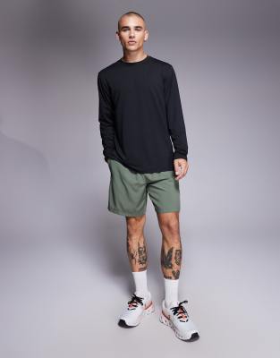 4505 Icon Quick Dry Mesh Long Sleeve Training T-shirt In Black