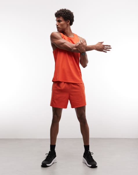 4505 Icon quick dry mesh training set in tomato red - view 1