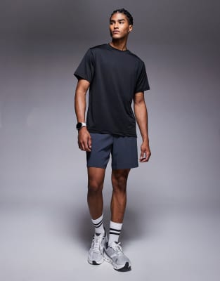 4505 Icon quick dry mesh training T-shirt in black