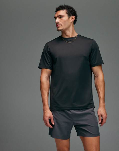 4505 Icon quick dry mesh training t-shirt in black - view 1