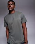 [ASOS] 4505 Icon quick dry mesh training t-shirt in dark green XS Dark green