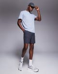[ASOS] 4505 Icon quick dry mesh training t-shirt in grey XS Grey Wind