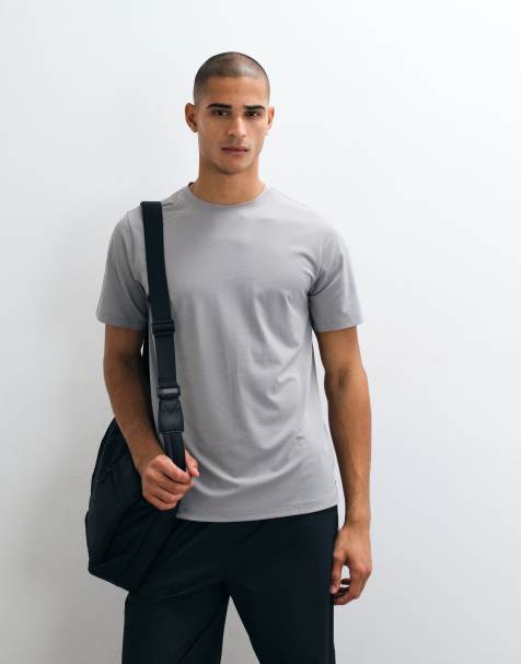 4505 Icon quick dry mesh training t-shirt in light gray - view 1