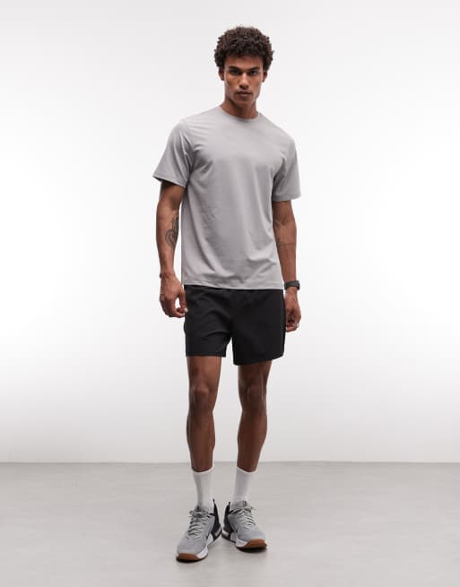 4505 Icon quick dry mesh training t-shirt in light grey, 4 of 5