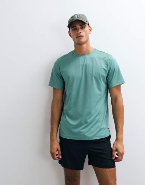 4505 Icon quick dry mesh training t-shirt in oil blue - view 1