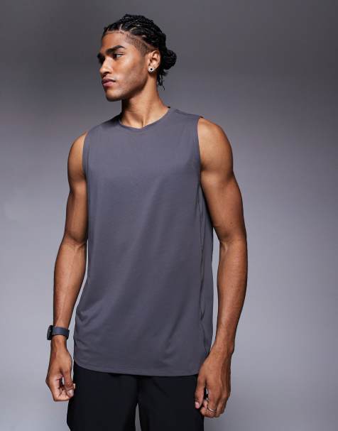4505 Icon quick dry mesh training tank in graphite - view 1