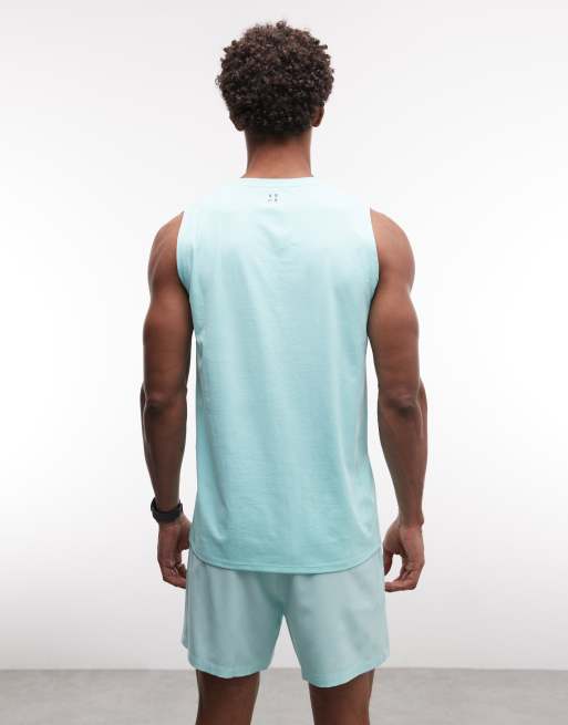 4505 Icon quick dry mesh training tank in mint, 3 of 5