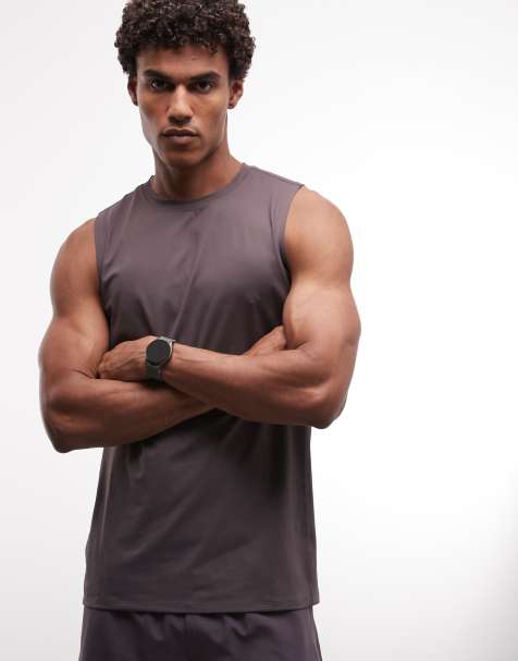4505 Icon quick dry mesh training tank in storm grey - view 1