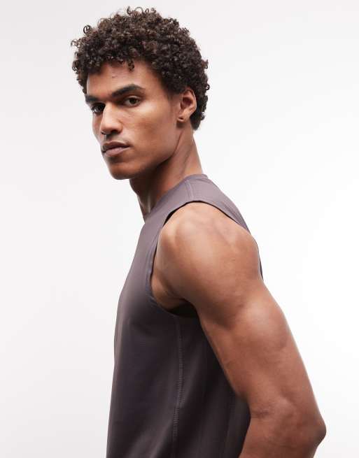 4505 Icon quick dry mesh training tank in storm grey, 2 of 5