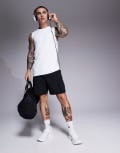 [ASOS] 4505 Icon quick dry mesh training tank in white M White