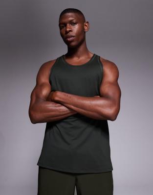 4505 Icon Quick Dry Mesh Training Tank With Racer Back In Black