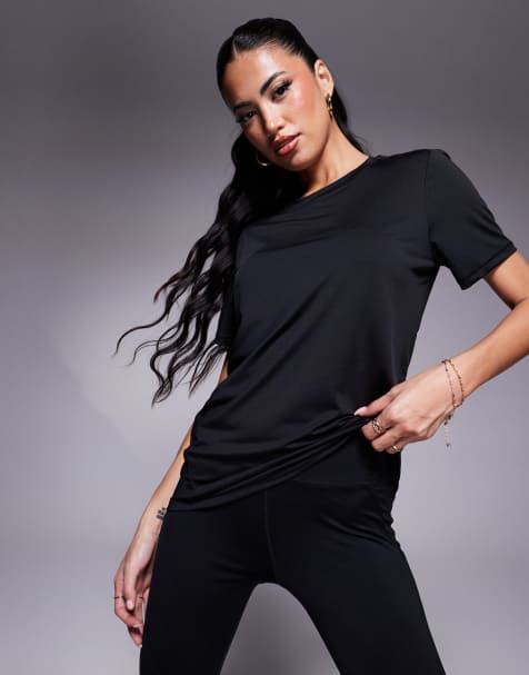 4505 Icon quick dry performance t-shirt in black - view 1