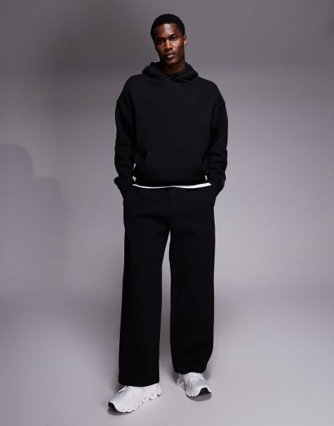 4505 Icon Rest Day heavyweight 440gsm cotton tracksuit in washed black - view 1