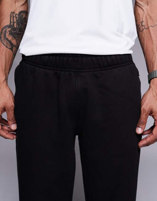 4505 - Icon Rest Day - Pantalon de jogging en coton épais 440 g/m<sup>2</sup> à poches zippées - Noir, 5 de 5