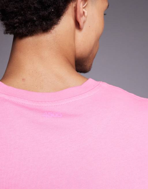 4505 – Icon – Rosa, tvättat träningslinne i bomull och oversize med snabbtorkande finish, 5 av 5