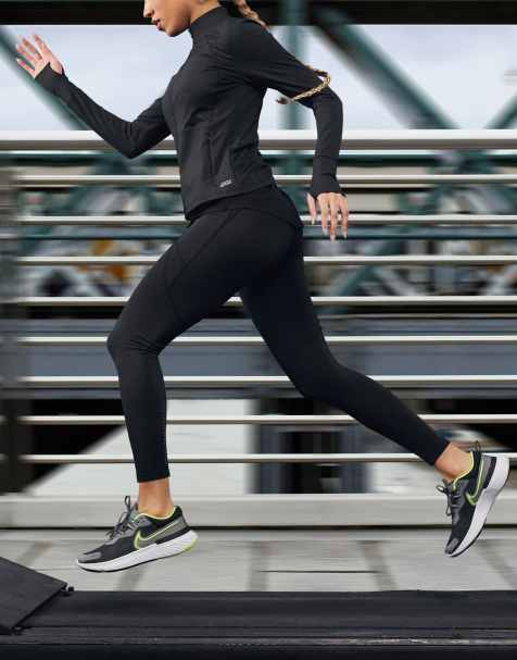 4505 Icon run tie waist legging with pocket - view 1
