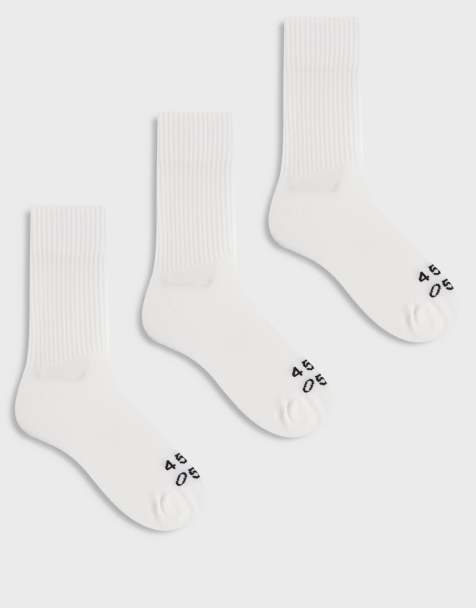 4505 – Icon Running – Laufsocken in Weiß mit Fußgewölbestütze und antibakteriellem Finish - view 1