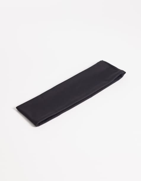 4505 Icon – Schnelltrocknendes Sport-Stirnband in Schwarz - view 1