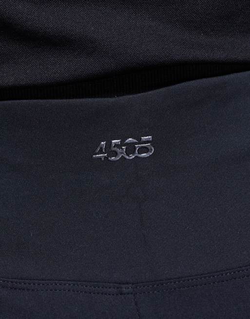 4505 Icon soft touch high waist wide leg dance pant in black, 5 of 5