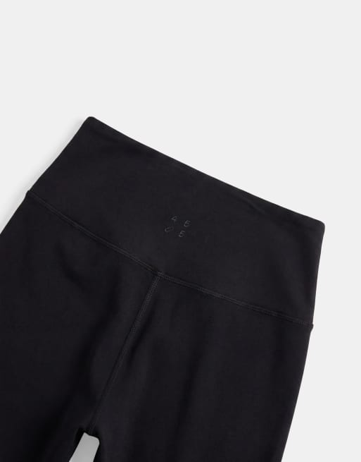 4505 Icon soft touch high waist yoga legging in black, 8 of 11